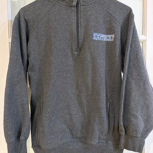 Gray Kentucky Women's Sweatshirt Quarter Zip NCAA Kentucky Wildcats Medium